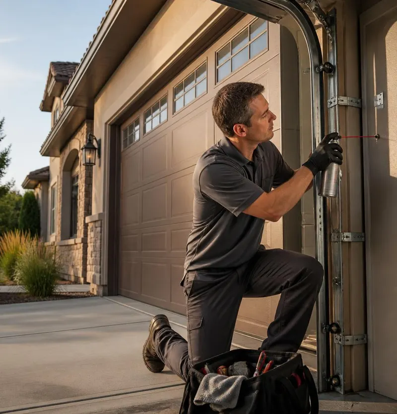 Off Track Door Repair in North Miami